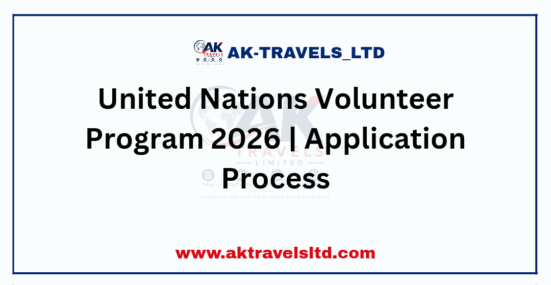 United Nations Volunteer Program 2026 | Application Process
