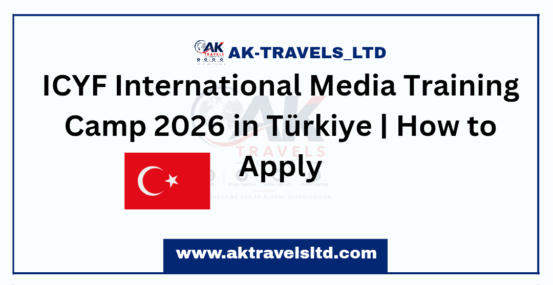 ICYF International Media Training Camp 2026 in Türkiye | How to Apply